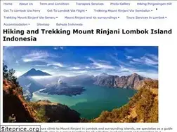 Sites similar to trekkingrinjani.com