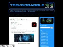 Sites similar to treknobabble.net