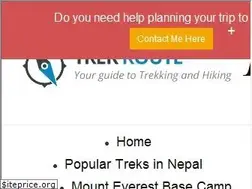 Sites similar to trekroute.com