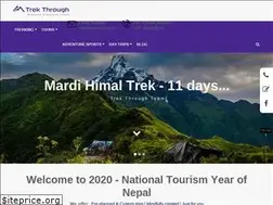 Sites similar to trekthrough.com