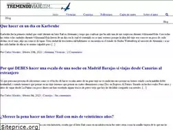Sites similar to tremendoviaje.com