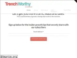 Sites similar to trenchworthy.com