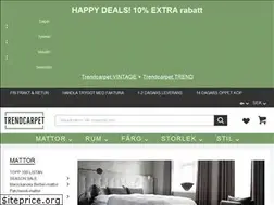 Sites similar to trendcarpet.se