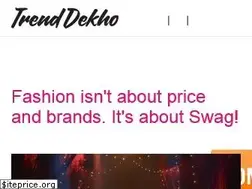 Sites similar to trenddekho.com