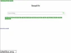 Sites similar to trendfr.blogspot.com