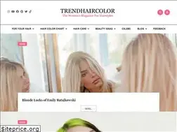 Sites similar to trendhaircolor.com