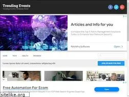 Sites similar to trending-events.com