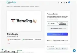 Sites similar to trending.ly