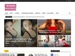 Sites similar to trendingbiography.com