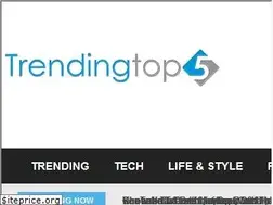 Sites similar to trendingtop5.com