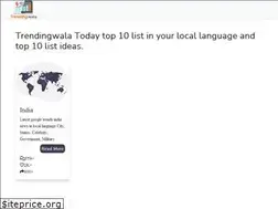 Sites similar to trendingwala.com