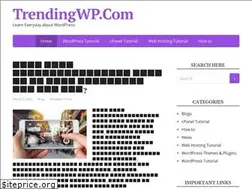 Sites similar to trendingwp.com