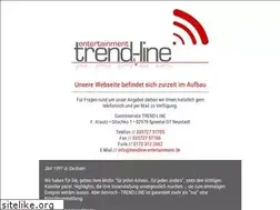 Sites similar to trendline-entertainment.de