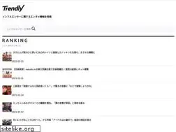 Sites similar to trendly.jp