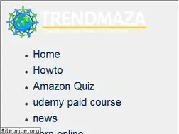 Sites similar to trendmaza.com
