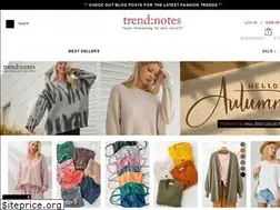 Sites similar to trendnotes.com