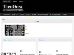 Sites similar to trendoza.net