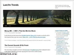 Sites similar to trends.last.fm