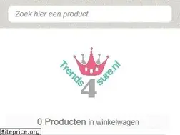 Sites similar to trends4sure.nl