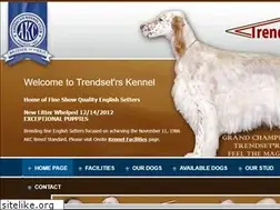 Sites similar to trendsetrskennel.com