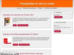 Sites similar to trendsetter.fr