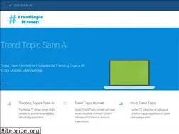 Sites similar to trendtopichizmeti.com