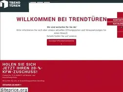 Sites similar to trendtueren.de