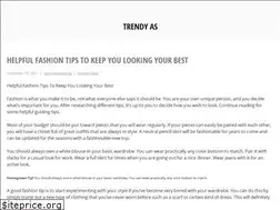 Sites similar to trendyas.wordpress.com