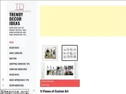 Sites similar to trendydecorideas.com