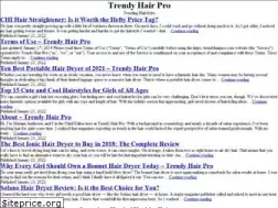 Sites similar to trendyhairpro.com
