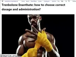 Sites similar to trenenanthate.net