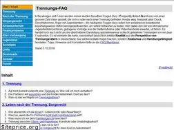 Sites similar to trennungsfaq.com