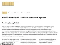 Sites similar to trennwaende.ch