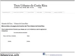 Sites similar to trenurbano.co.cr