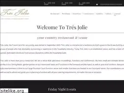 Sites similar to tresjolie.co.za