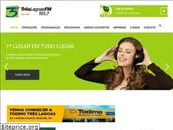 Sites similar to treslagoasfm.com.br