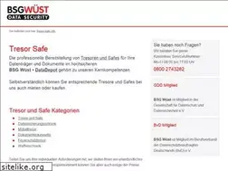 Sites similar to tresor-safe.info
