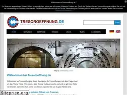 Sites similar to tresoroeffnung.de
