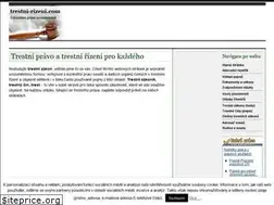 Sites similar to trestni-rizeni.com