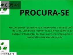 Sites similar to trevinhodasorte.com.br