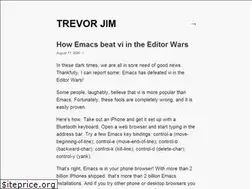 Sites similar to trevorjim.com
