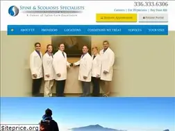 Sites similar to triadspine.com