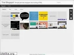 Sites similar to trial-blogspot.blogspot.com