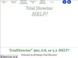 Sites similar to trialdirectorhelp.com