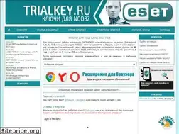 Sites similar to trialkey.ru