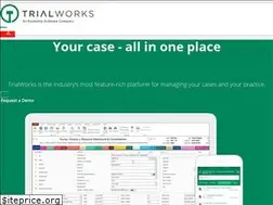 Sites similar to trialworks.com