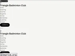 Sites similar to trianglebadmintonclub.com