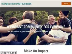 Sites similar to trianglecf.org