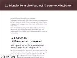 Sites similar to triangledelaphysique.fr