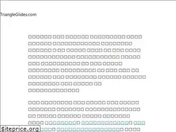 Sites similar to triangleglides.com
